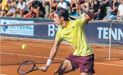  ?? I
@thiagotira­nte ?? Thiago Tirante jugará su primer partido en un Grand Slam a los 22 años.