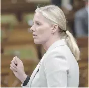  ?? ADRIAN WYLD / THE CANADIAN PRESS FILES ?? Environmen­t Minister Catherine McKenna’s probe of VW is taking too long, environmen­tal groups say.