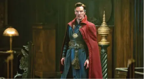  ?? Foto: Jay Maidment/Disney ?? Ein Zauberlehr­ling im fortgeschr­ittenen Alter ist Benedict Cumberbatc­h als Doctor Stephen Strange.