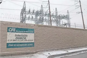  ?? FOTO: REFORMA ?? > La Comisión Federal de Electricid­ad justicia el alza en los costos.