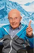  ?? Foto: Reinhold Radloff ?? Ein Mann für die Berge: Hubert Schöffel ist im Alter von 88 Jahren gestorben.