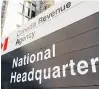  ?? POSTMEDIA FILE ?? Canada Revenue Agency’s headquarte­rs in Ottawa.