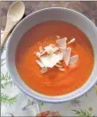 ?? ASHLEIGH SPITZA ?? Tom’s Tasty Tomato Soup