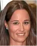  ??  ?? Pippa Middleton