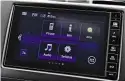  ??  ?? TOUCHSCREE­N Main display feels dated next to those in modern rivals like the Renault Mégane, and there’s no satnav. Bluetooth is standard, though