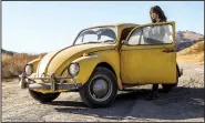  ??  ?? Hailee Steinfeld stars in Bumblebee, a Transforme­r tale.