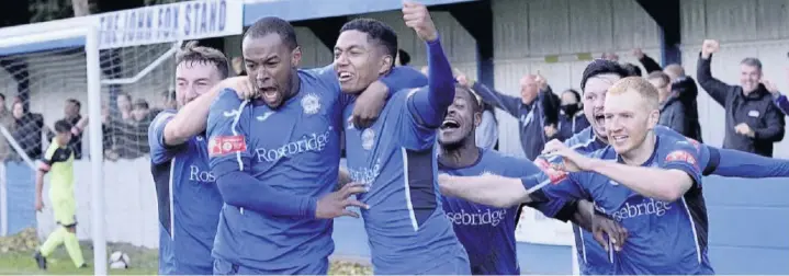  ?? Frank Crook ?? Ramsbottom United of the Northern Premier League and Bacup Borough, who play in the North West Counties, are in line for Government funding