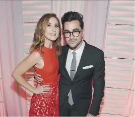  ??  ?? Jessi Cruickshan­k and Dan Levy