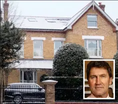  ??  ?? Six bedrooms: David Roper’s £9m south London home