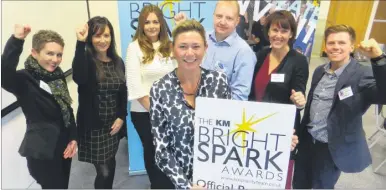  ?? Picture: Simon Dolby FM4567161 ?? The launch of children’s science event the KM Bright Spark Awards 2017 at Discovery Park in Sandwich