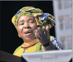  ??  ?? UNDER FIRE: Nkosazana Dlamini Zuma has got readers writing in about her accusation that Model C schools have an ‘anti-ANC’ agenda.