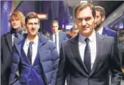  ?? GETTY ?? Roger Federer (right) and Novak Djokovic are in rival groups.