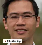  ?? ?? Cllr Alex Yip