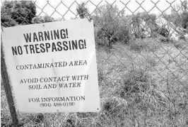  ?? SENTINEL FILE PHOTO ?? For 34 years, the EPA has been fighting a slew of toxins, mostly forms of the banned pesticide DDT, which are still polluting groundwate­r at the site just north of State Road 50 in Clermont.