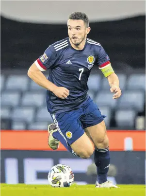  ??  ?? Scotland stalwart
John McGinn