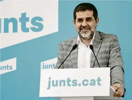  ?? JULIO DIAZ - JUNTS / CEDIDA ?? Aquesta és la qüestió que dirimeixen el secretari general de Junts, Jordi Sànchez, i la seva homòloga al PDECat, Àngels Chacón, de cara a les locals del 2023