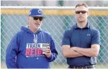  ?? AP ?? Joe Maddon (izq.) y Theo Epstein.