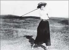  ??  ?? An early golfing pioneer was Dorothy Campbell.