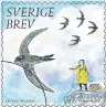  ??  ?? The new Swedish stamp.