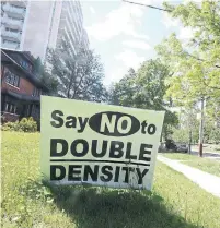  ?? VINCE TALOTTA TORONTO STAR FILE PHOTO ?? There are contentiou­s plans for condo towers near High Park, which is already one of Toronto’s largest apartment clusters.