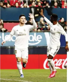  ?? ANSA ?? Luka Jovic, 22 anni, attaccante serbo del Real Madrid