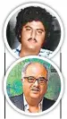  ??  ?? THEN AND NOW Boney Kapoor at 22 (top) andat65(above)