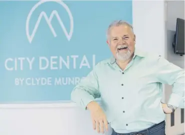  ?? PICTURE: IAN GEORGESON ?? 0 Entreprene­ur Jim Hall launched the Clyde Munro group in 2015