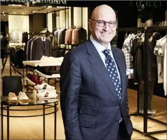  ?? The Canadian Press ?? Harry Rosen Inc. CEO Larry Rosen says it would be a catastroph­e for Canadian retailers if Ottawa gave in to U.S. demands to raise the value of goods American stores can send to Canada tax and duty free.