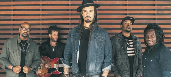  ??  ?? Michael Franti, who met his wife at a past Regina Folk Festival, will be one of the headliners at this year’s event, which runs from Aug. 10-12 at Victoria Park.