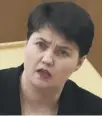  ??  ?? 0 Ruth Davidson has called for patience over Brexit
