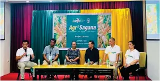  ?? CONTRIBUTE­D PHOTO ?? The launch of the Agri-Sagana project in Tuguegarao City, Cagayan, in 2022.