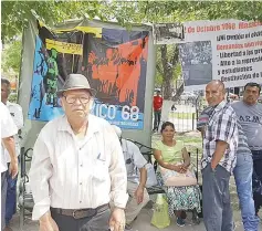  ??  ?? Combativo. Guadalupe Céspedes tenía 26 años y era maestro rural en una escuela del Valle de Toluca. Participó en casi todos los movimiento­s de protesta.