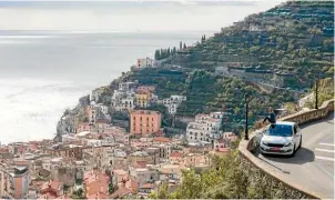  ??  ?? Driving Italy’s Amalfi Coast will be one of the most challengin­g, but rewarding, drives of your life.