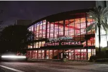  ?? Elizabeth Conley / Staff photograph­er ?? Shutting down places such as Edwards Cinemas in southwest Houston seems to have helped slow the virus’ spread.