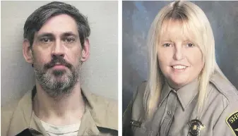  ?? U.S. MARSHALS SERVICE, LAUDERDALE COUNTY SHERIFF’S OFFICE VIA AP ?? Inmate Casey White and assistant director of correction­s Vicky White disappeare­d together after setting off for a bogus mental-health evaluation.