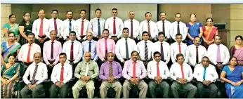  ??  ?? RDB senior chief managers at Advanced MDP programme