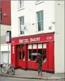  ??  ?? Bretzel Bakery, a holdover from Portobello’s Jewish heyday, has stood in the same corner building since the late 19th century.