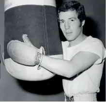  ??  ?? TOP AMATEUR: Abrams in his days as a boxer