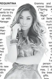  ??  ?? JESSICA Sanchez