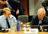  ??  ?? Confronto Il presidente della Bundesbank, Jens Weidmann con il ministro delle Finanze, Wolfgang Schäuble