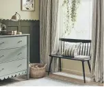  ?? ?? GREEN FOR GO: Prince Aha side table by Kartell, £79, and Hem chest of drawers, £399, both from John Lewis.