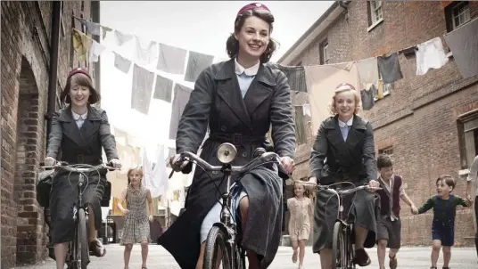  ?? BBC ?? “Call the Midwife,” a BBC/PBS series, follows London nurses in the 1950s and 1960s involved in the drama of bringing new life into the world.