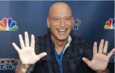  ?? CHARLES SYKES/THE CANADIAN PRESS FILE PHOTO ?? America’s Got Talent judge Howie Mandel will be hosting a multi-comic gala at Montreal’s Just for Laughs festival on Friday.