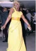  ??  ?? Thandiwe Mthiyane welcomed 200 internatio­nal media visitors to a Durban Tourism-hosted preIndaba event staged at Durban’s beachfront.