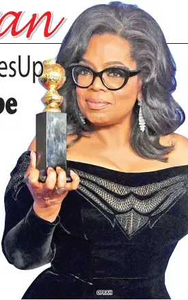  ??  ?? OPRAH