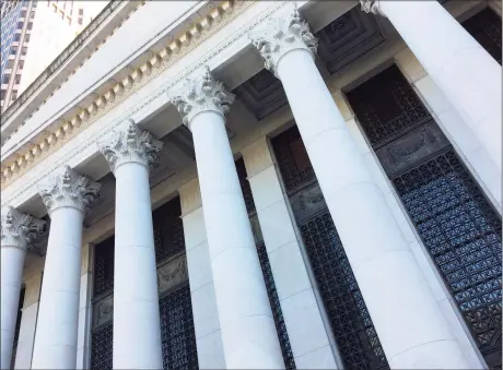  ?? Arnold Gold/ Hearst Connecticu­t Media ?? The federal courthouse in New Haven on Wednesday.