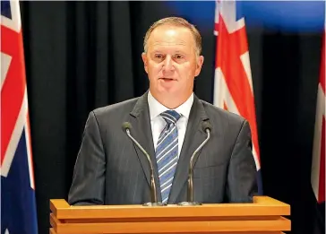 ?? ROSS GIBLIN/STUFF ?? New Zealand’s trade with China boomed under John Key’s government. He says the strength of the trade relationsh­ip has allowed diplomacy between the countries to evolve.