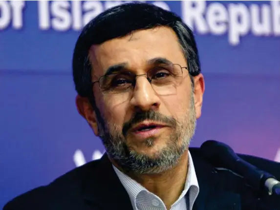  ?? (Reuters) ?? Iran’s former president has little credibilit­y at home or abroad