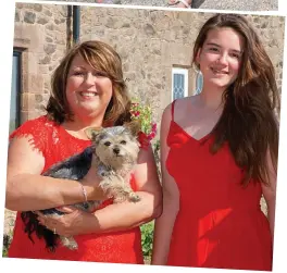  ??  ?? Lifestyle change: Chloe Farrington-Hill (top) with her children Thomas and Ruby at her council home in Sheffield. Above: Dawn Barber with daughter Poppy