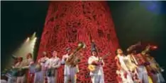  ?? |CARLOS ZEPEDA ?? Músicos mexicanos forman parte de la banda circense.